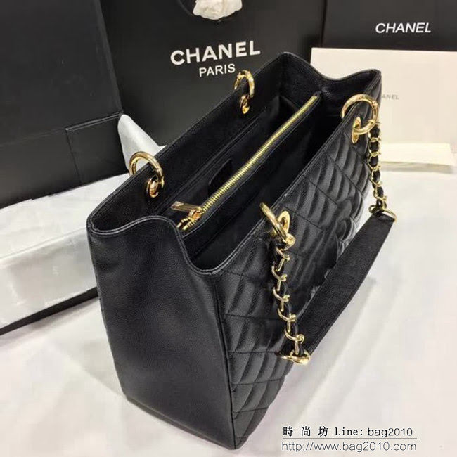 香奈兒CHANEL 50995 經典系列 魚子醬牛皮時尚休閒手提單肩包 DSC1263